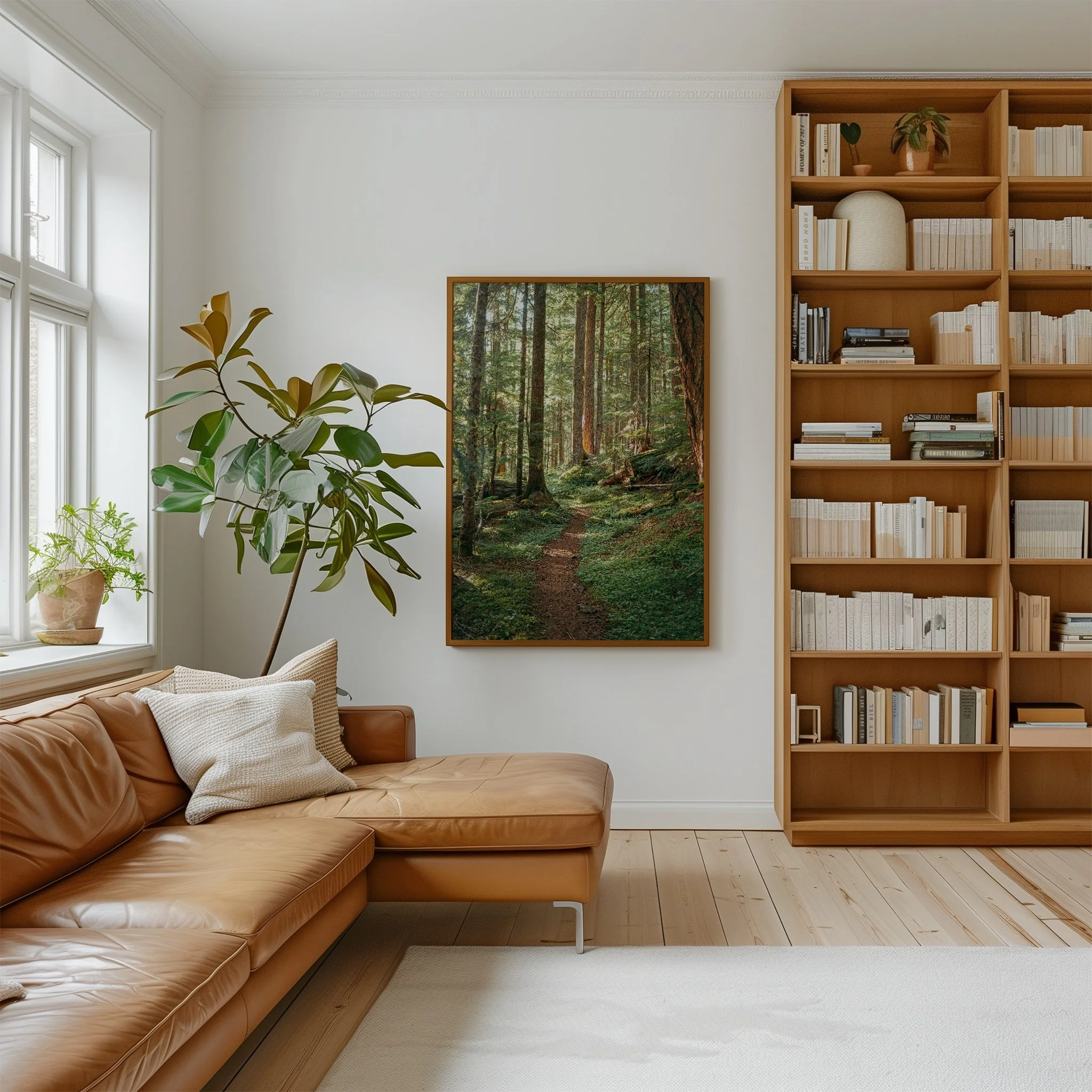 Pacific Northwest Wall Art Cottagecore Enchanted Forest Washington
